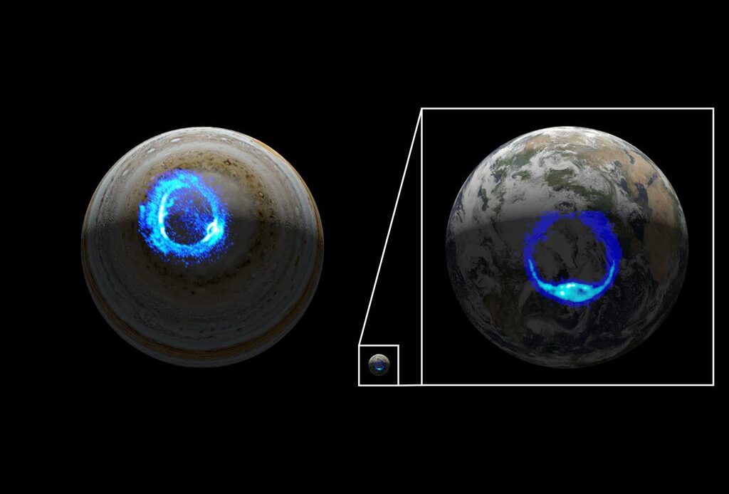 NASA's Juno spacecraft depicts Jupiter as we can never see from Earth