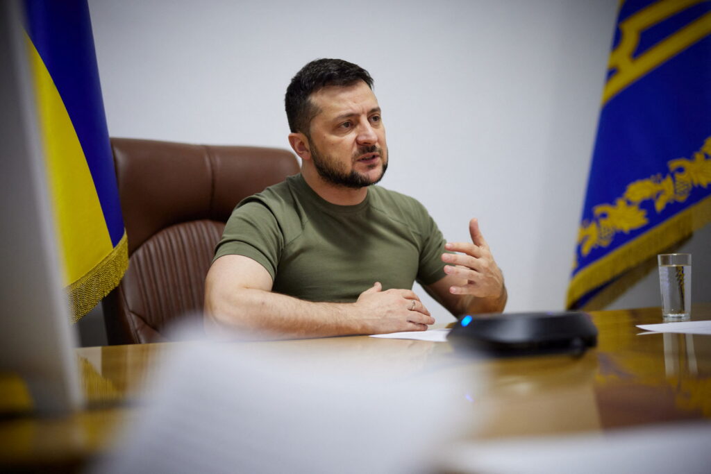 Ukraine ready to discuss adopting neutral status in Russia peace deal, says Zelenskiy