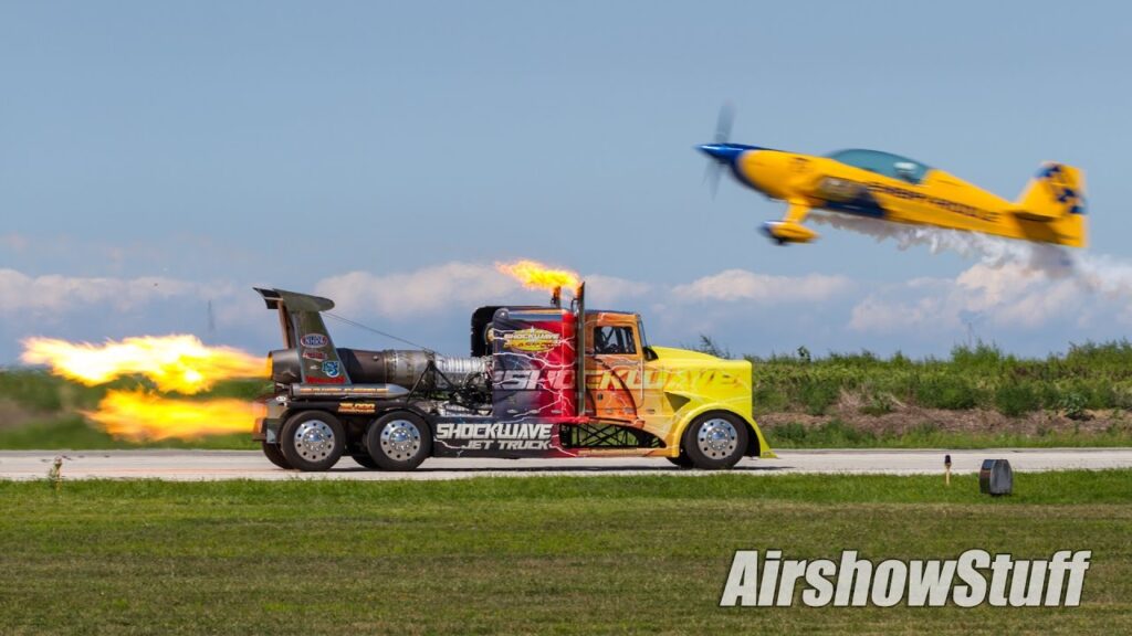 Caught On Camera: Jet Truck Explodes At Michigan Air Show