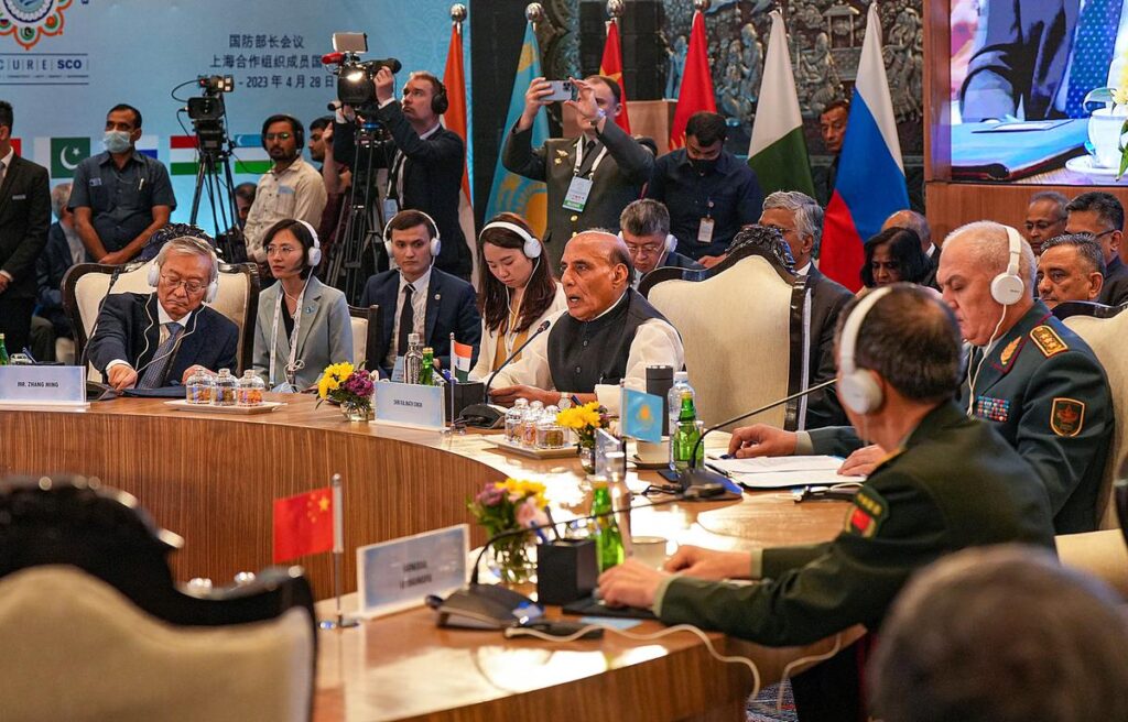 Rajnath Singh chairs SCO defence ministers' meeting