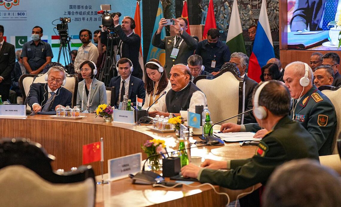 Rajnath Singh chairs SCO defence ministers' meeting